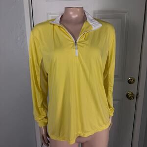 Kastel Denmark Shirt Women's XL Sun protection Polo Pullover Golf Athletic I11